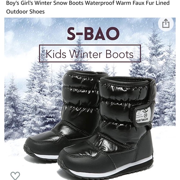 BOYS  or GIRLS 2.5 size snow boots - Picture 3 of 8